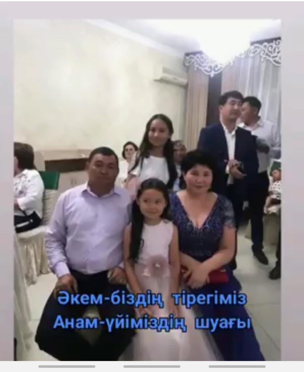 "Парасатты отбасы" 8-сынып оқушысы Сәбитқызы Бекзада