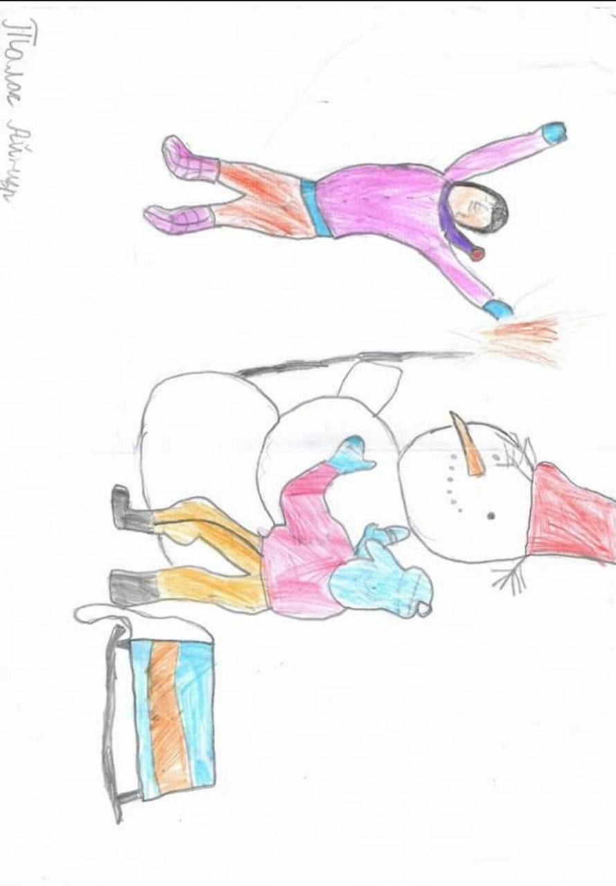 "Қыс қызығы"  атты сурет көрмесі